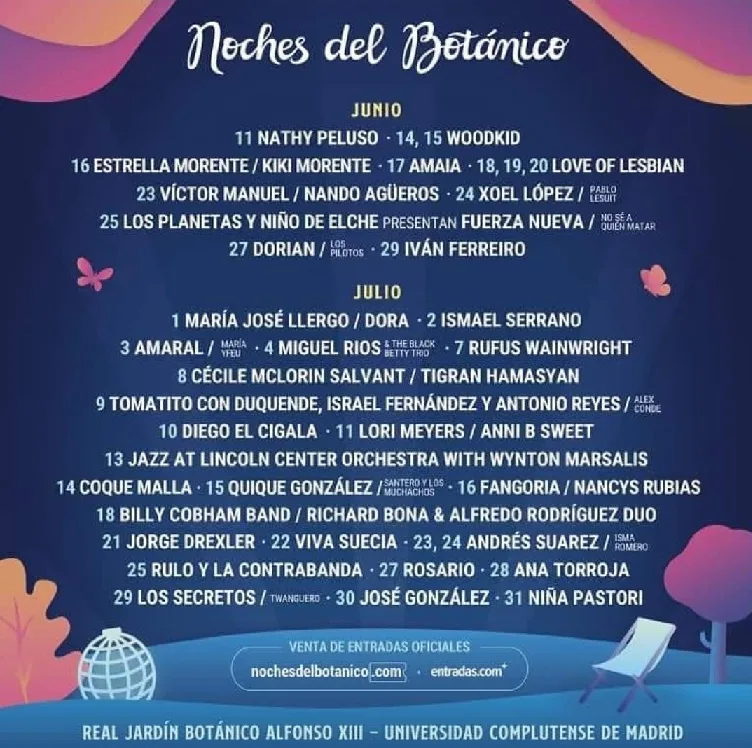 Noches del Botanico 2021