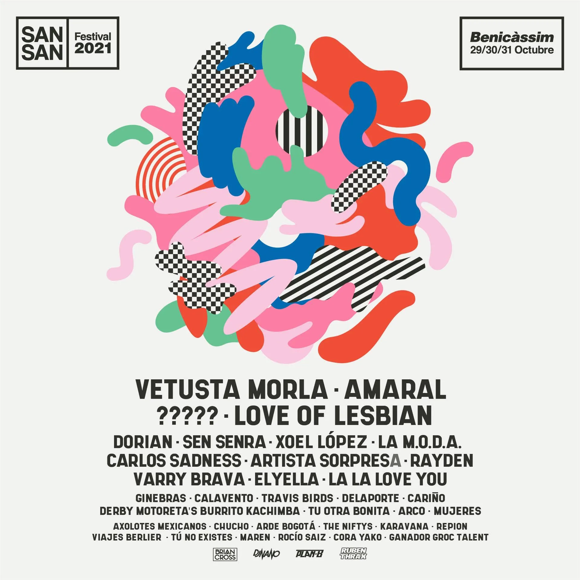 Sansan Festival 2021 cartel 220621