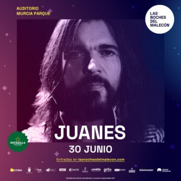 Entradas concierto Juanes en Murcia