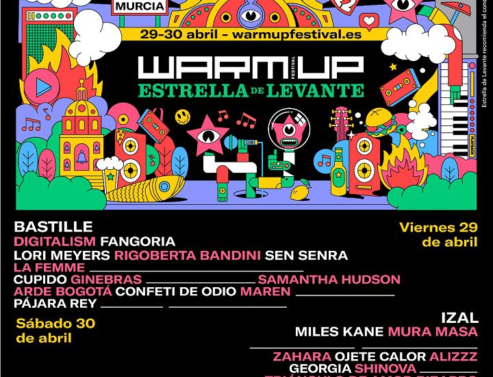 Cartel por días Warm Up 2022