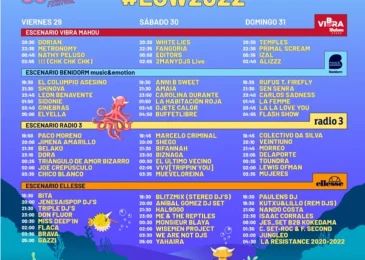 Horarios Low Festival 2022