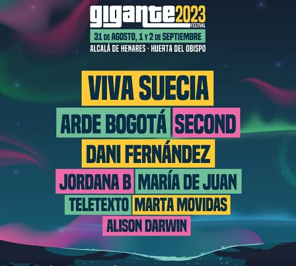 Nuevos nombres para el cartel del Festival Gigante 2023