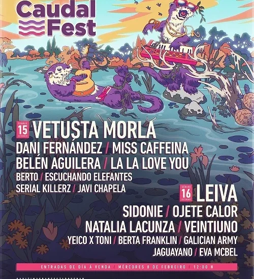 Caudal Fest 2023 ya tiene cartel