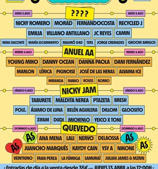 Cartel Arenal Sound 2023 V1