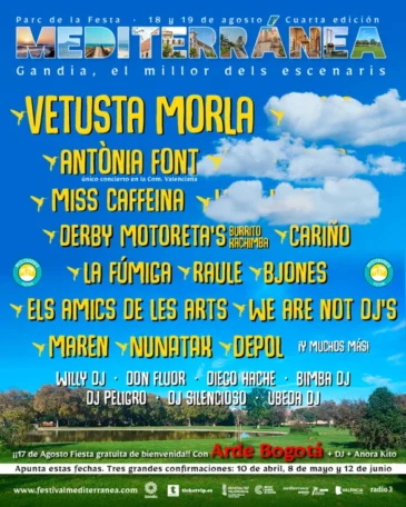 Mediterránea Festival 2023 anuncia su primer cabeza de cartel