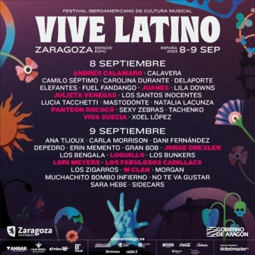 Vive Latino vuelve a Zaragoza en 2023