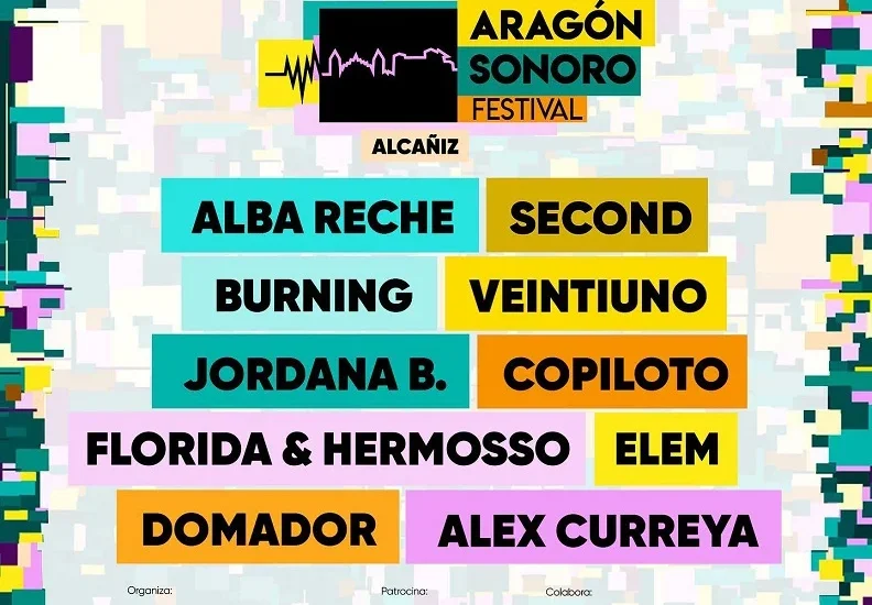 Cartel Festival Aragón Sonoro 2023