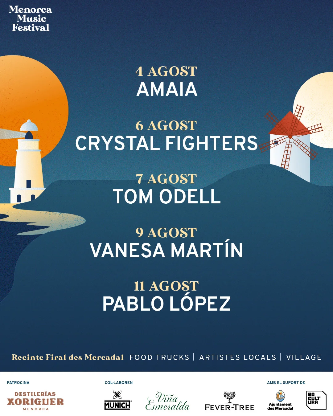 Cartel Menorca Music Festival 2023