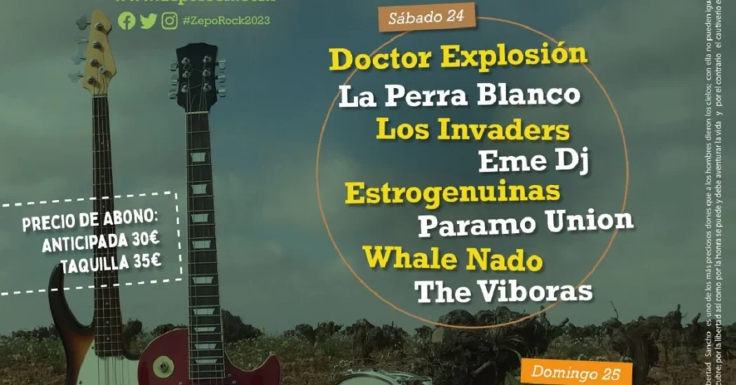 Zeporrock Festival sorprende con un cartel audaz y emocionante