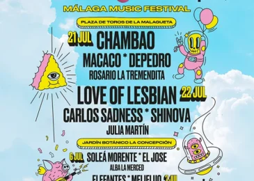 Brisa Festival de Málaga: Un encuentro musical único con Love of Lesbian, Carlos Sadness, DePedro y muchos más
