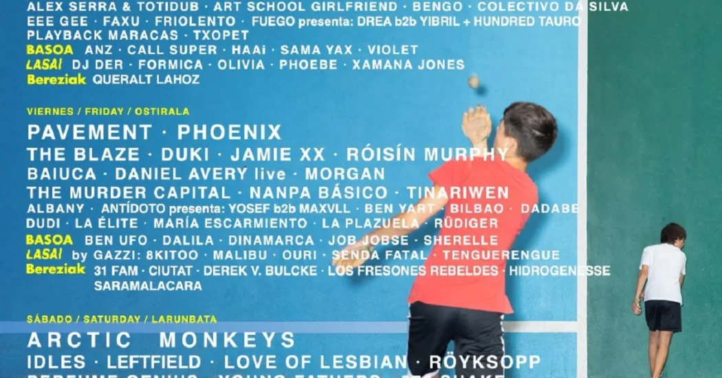 Cartel Bilbao BBK Live 2023