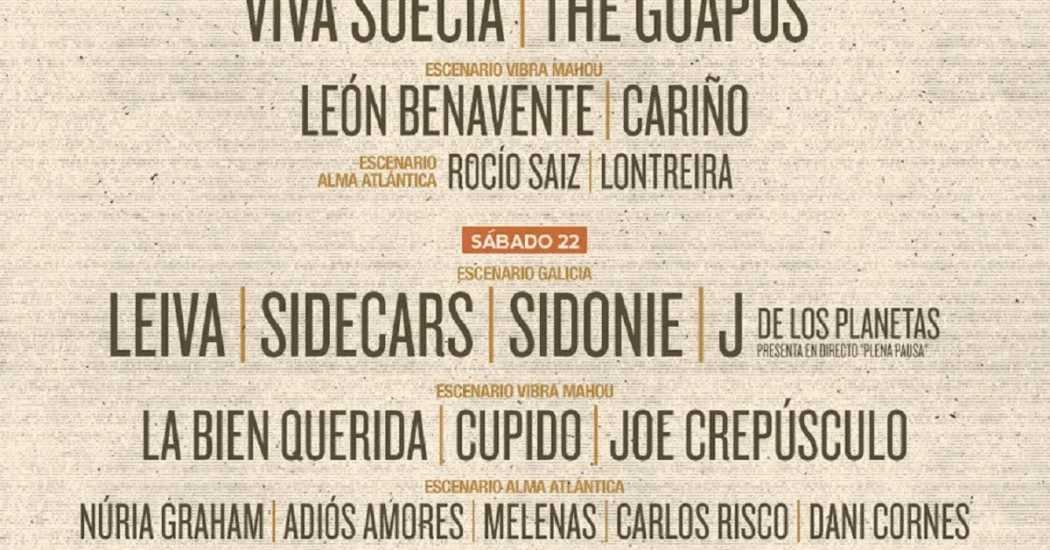 Nuevos nombres atlantic fest 2023