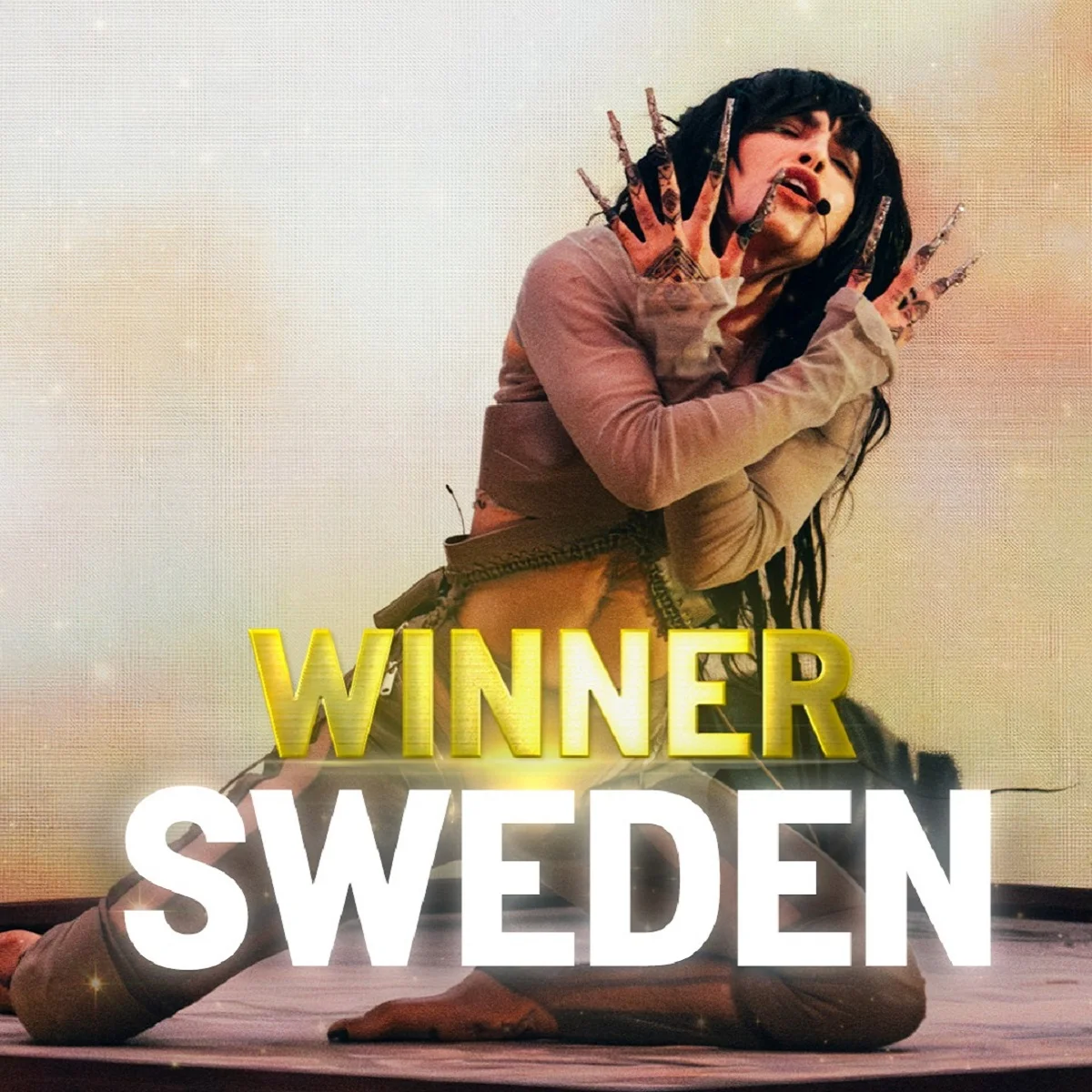 Foto de la repreentante de Suecia que gana Eurovisión 2023
