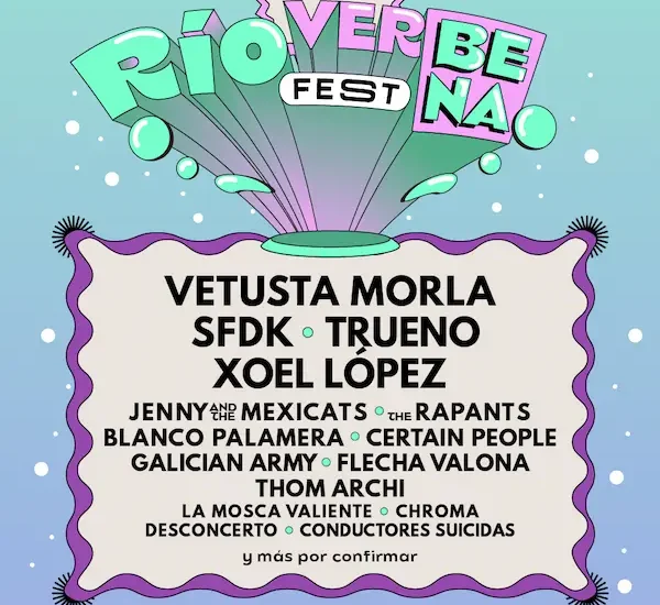 Cartel Festival Río Verbena 2023