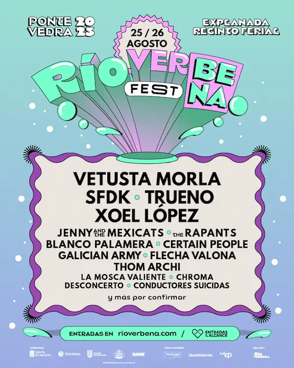 Cartel Festival Río Verbena 2023