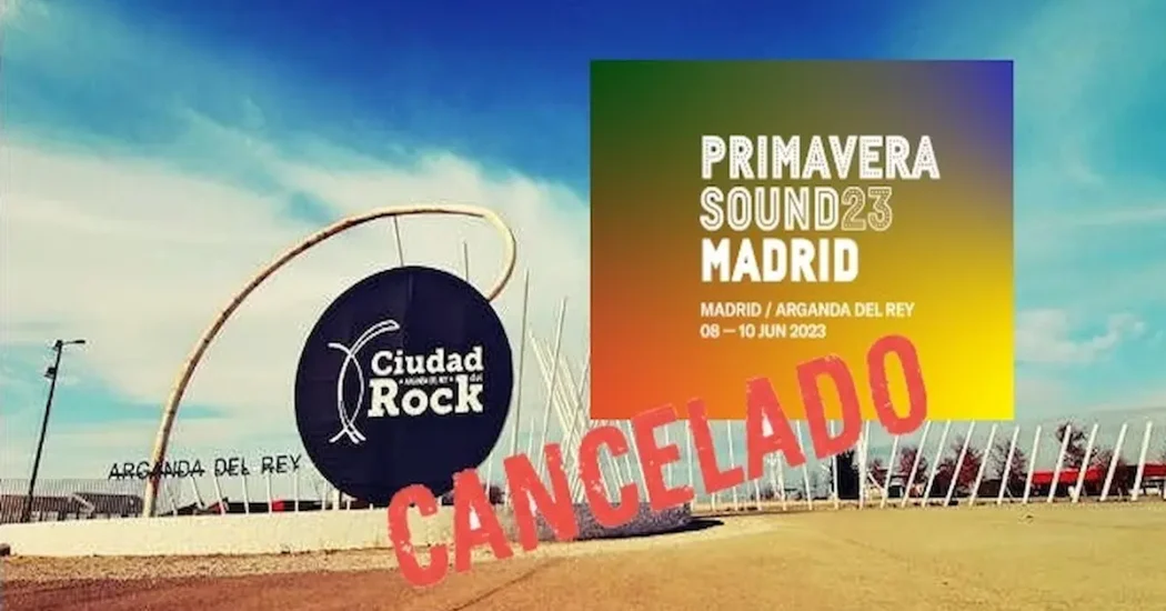 Suspendida la jornada del primavera sound madrid