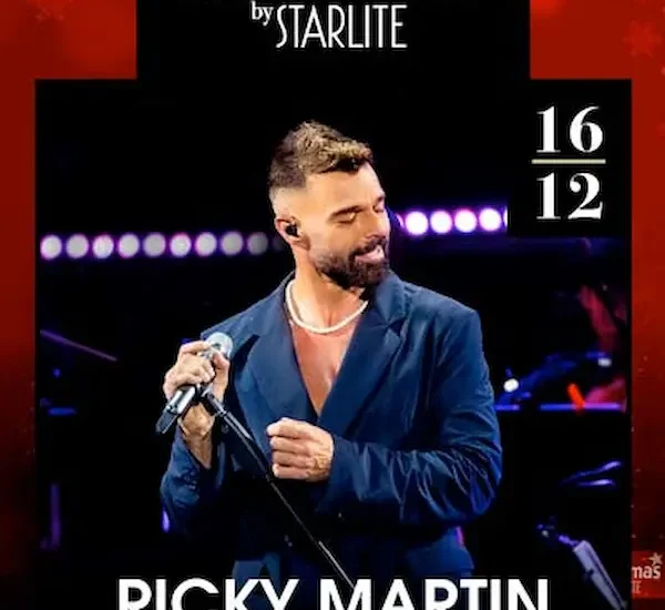 Entradas Ricky Martin Madrid: Christmas by STARLITE