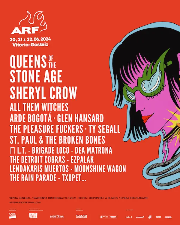 Queens of the Stone Age encabezarán el Azkena Rock Festival 2024
