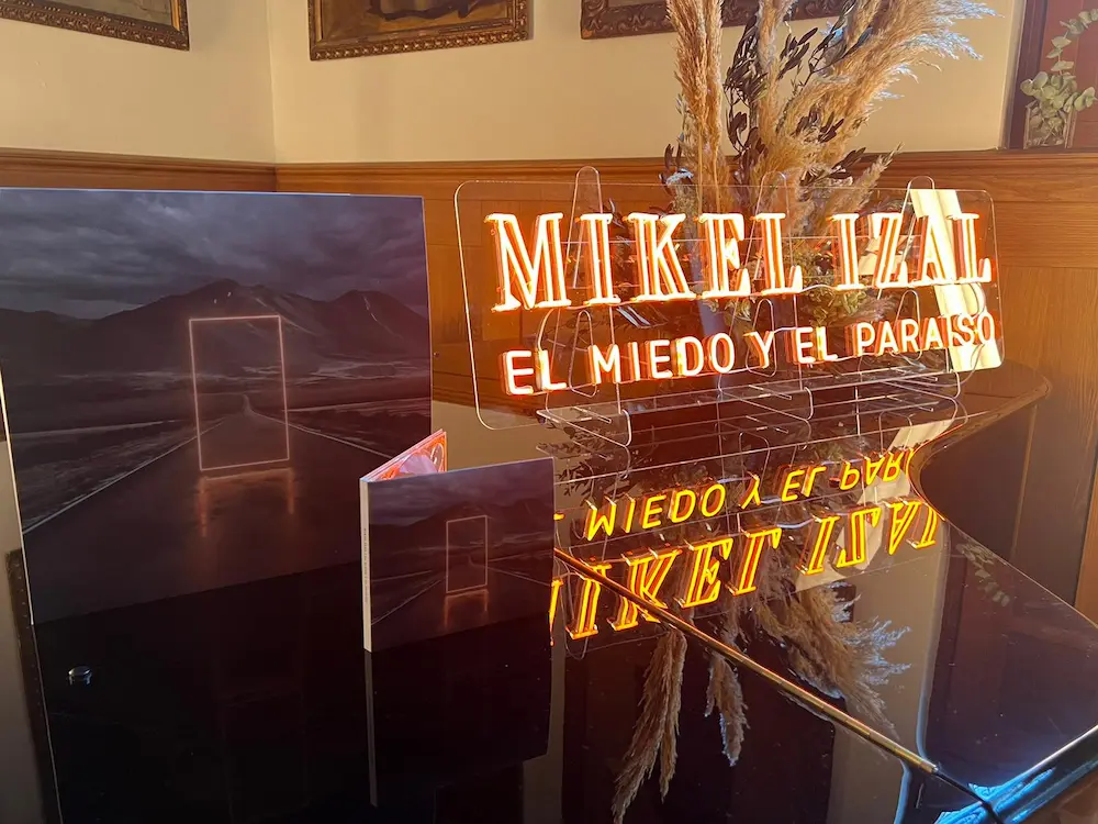 Presentación disco el miedo y el paraíso Mikel IZal