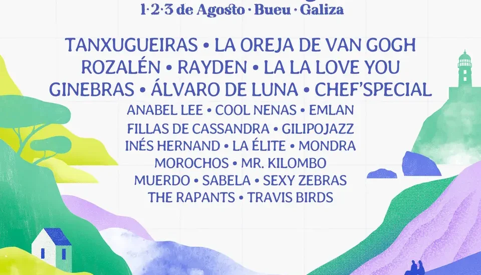 Desvelado el cartel del Festival SonRías Baixas