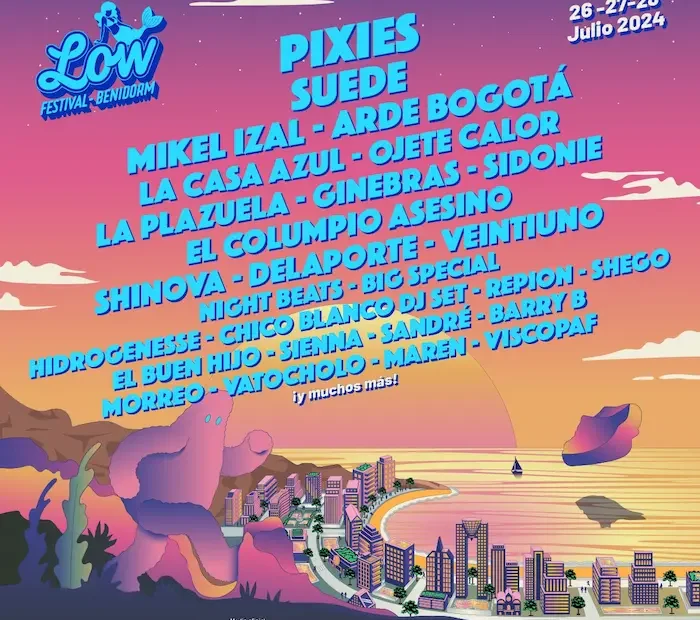 Low Festival aÃ±ade a Pixies, Suede, y 10 nombres mÃ¡s a su cartel