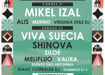 Mikel Izal, Viva Suecia y Shinova encabezan la segunda edición del Sentir Baeza AOVE Fest