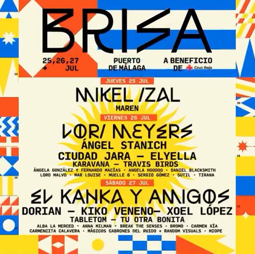 Brisa Festival 2024 anuncia su cartel por días