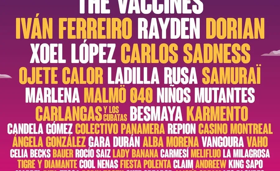 Festival Gigante: The Vaccines y 14 nuevas confirmaciones para cerrar cartel
