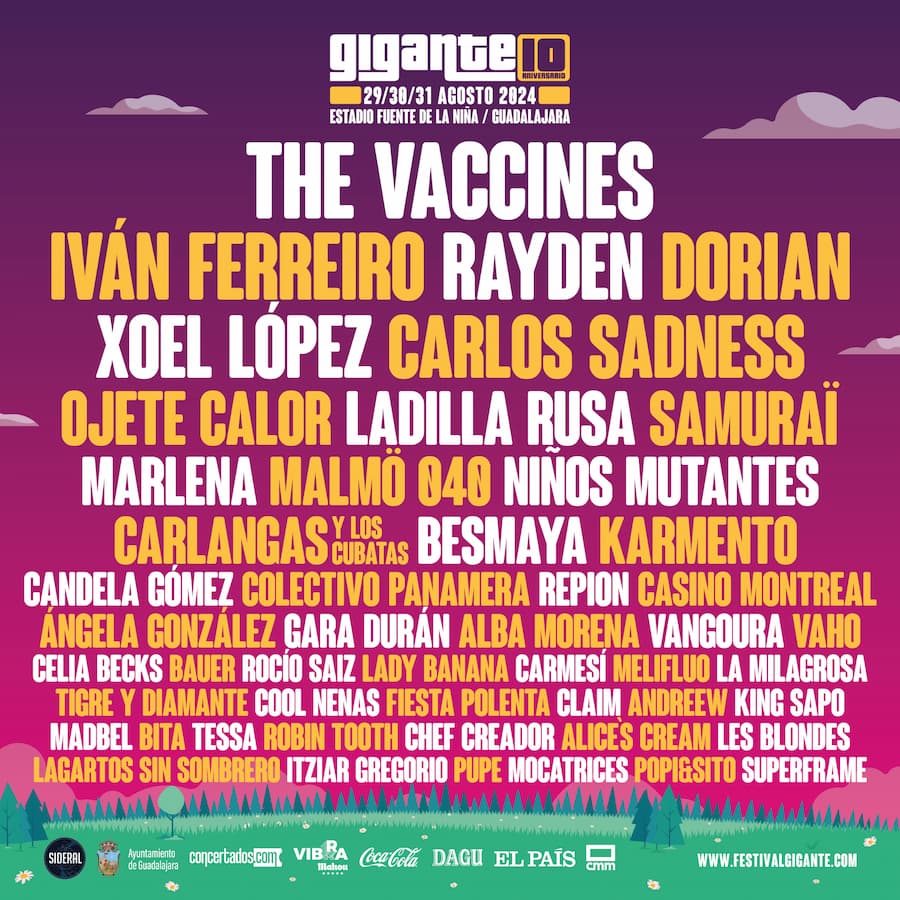 Festival Gigante: The Vaccines y 14 nuevas confirmaciones para cerrar cartel