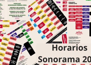 Horarios Sonorama 2024