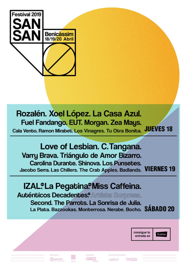 Cartel Sansan Festival 2019