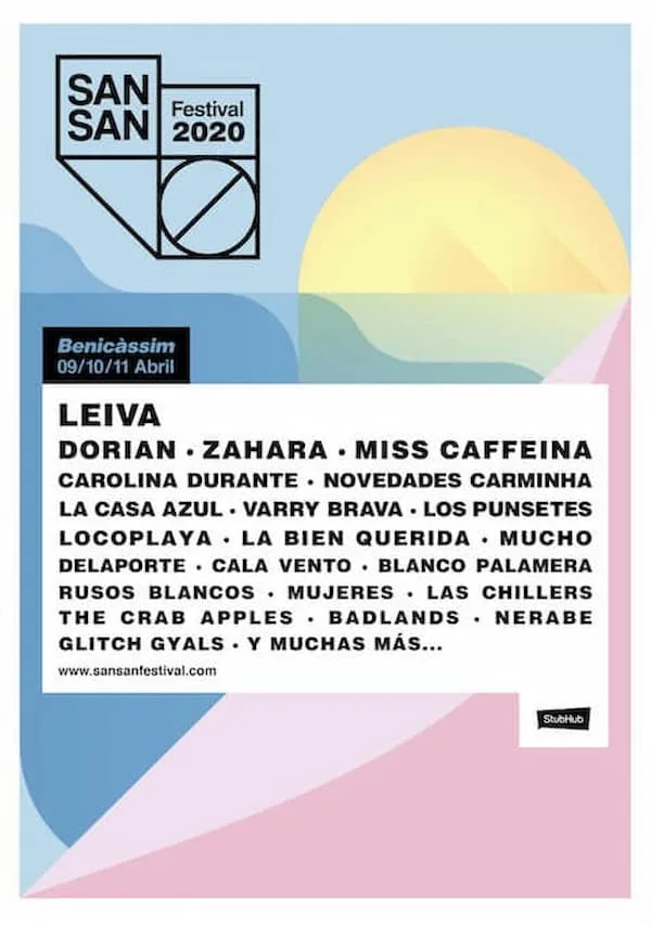 Cartel Sansan Festival 2020