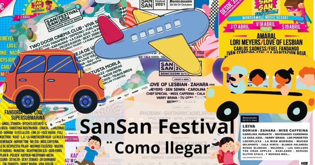 Cómo llegar al SanSan Festival