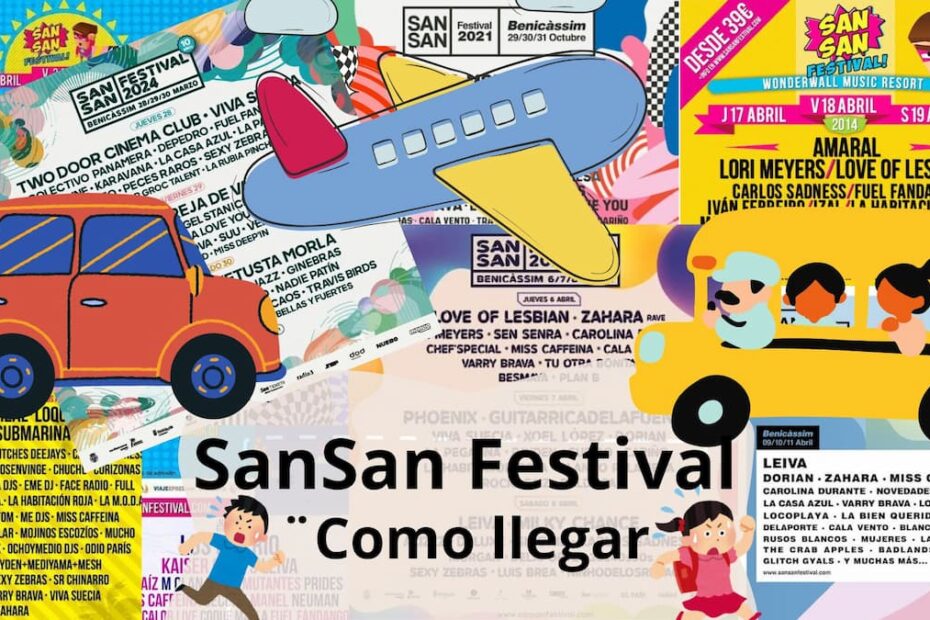 Cómo llegar al SanSan Festival