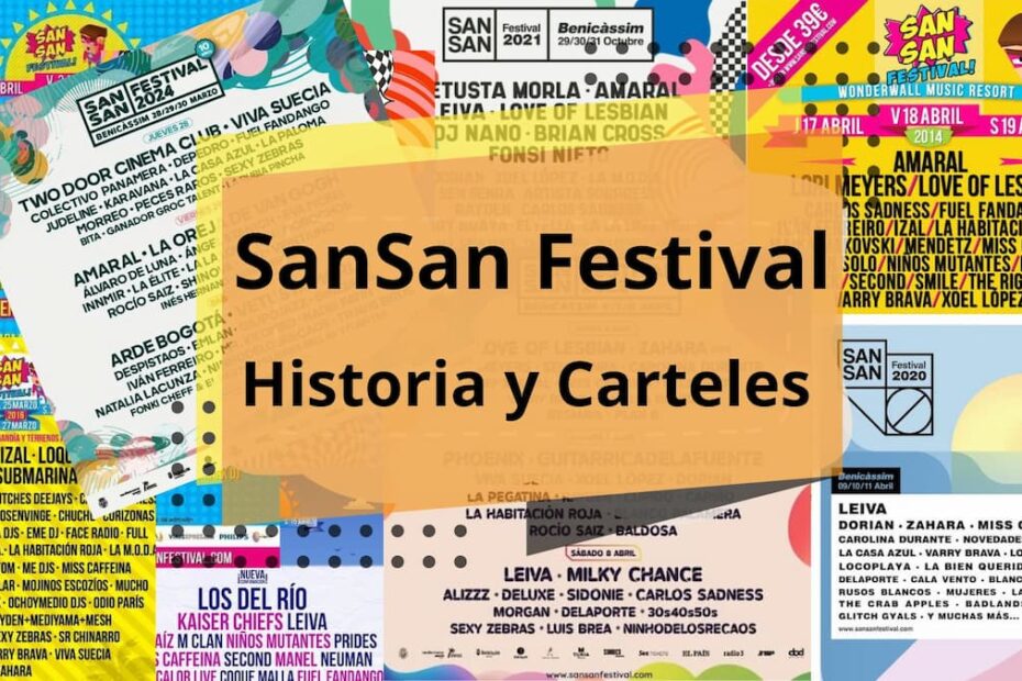 Historia y Carteles del SanSan Festival