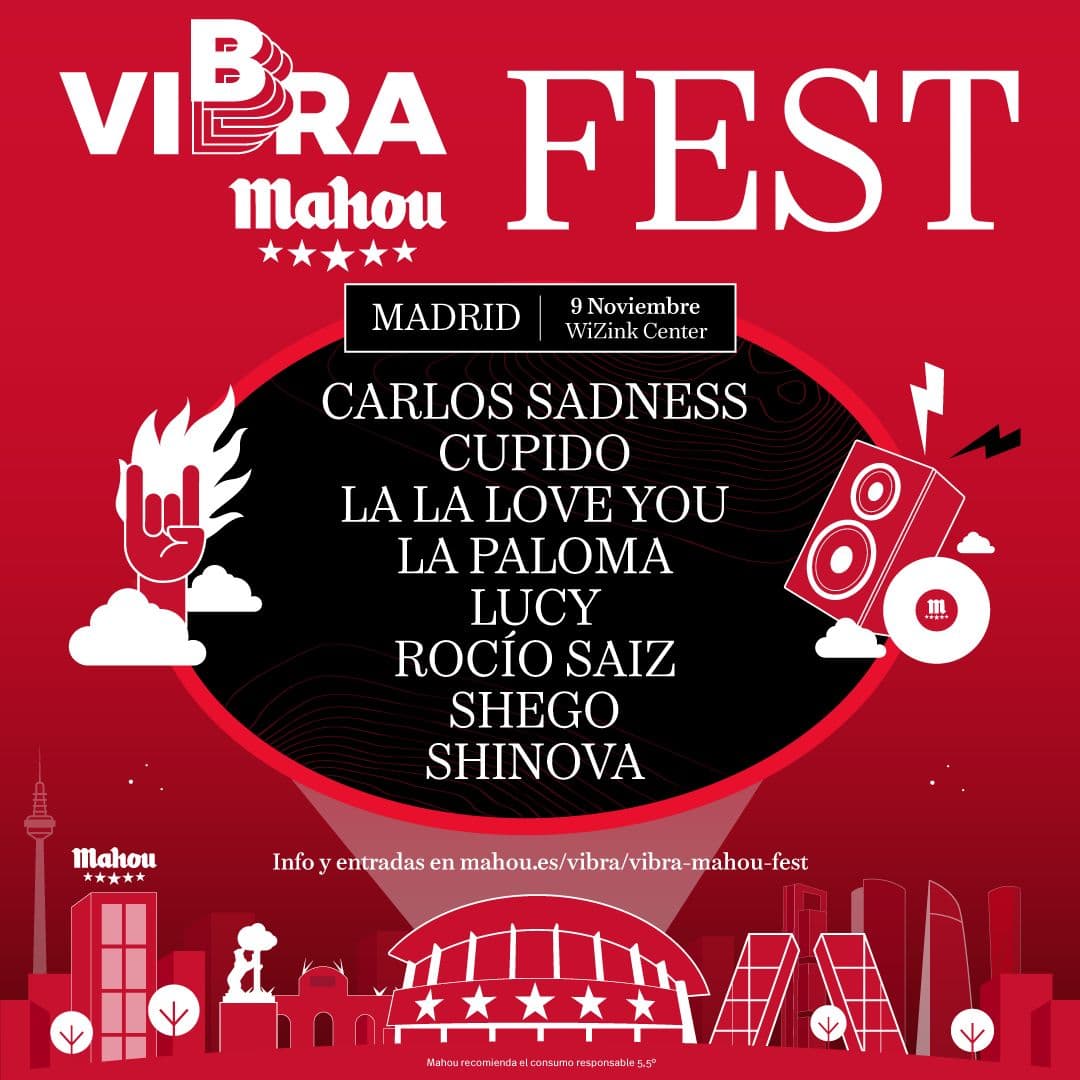 Vibra Mahou Fest en Madrid apoya a Valencia tras la DANA