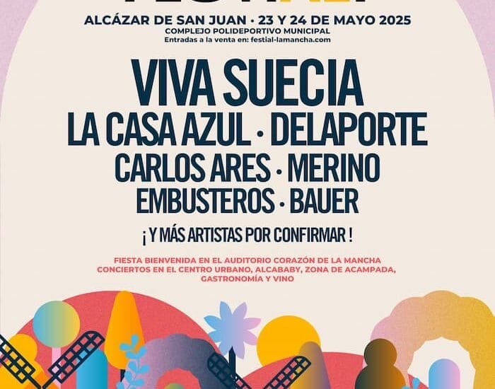 Viva Suecia, La Casa Azul y Carlos Ares encabezan las primeras confirmaciones del Festial! 2025