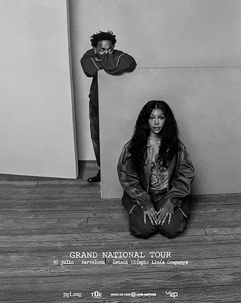 Entradas para Grand National Tour: Kendrick Lamar y SZA en Barcelona