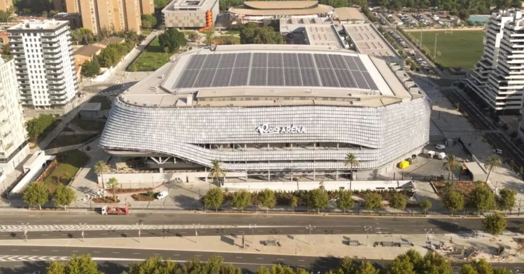 Roig Arena Vista Aérea