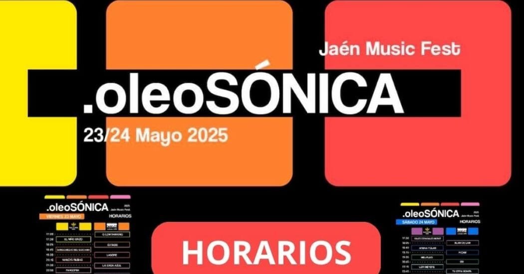 Oleosónica 2025: Horarios