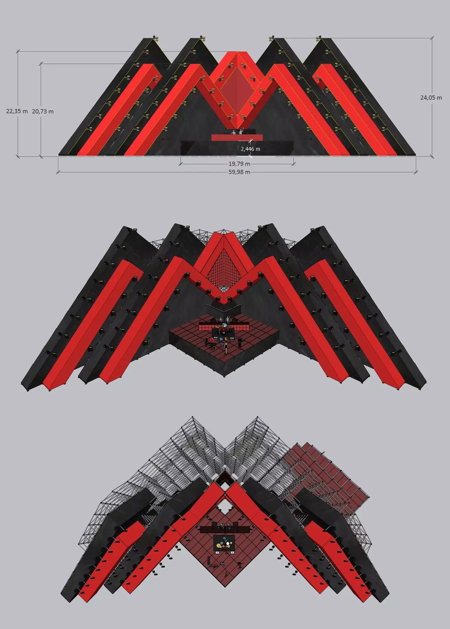 Así es el escenario de Medusa Festival 2025