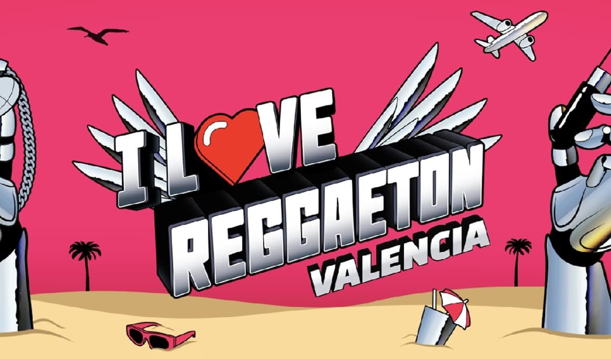 Cartel I Love Reggaetón Valencia