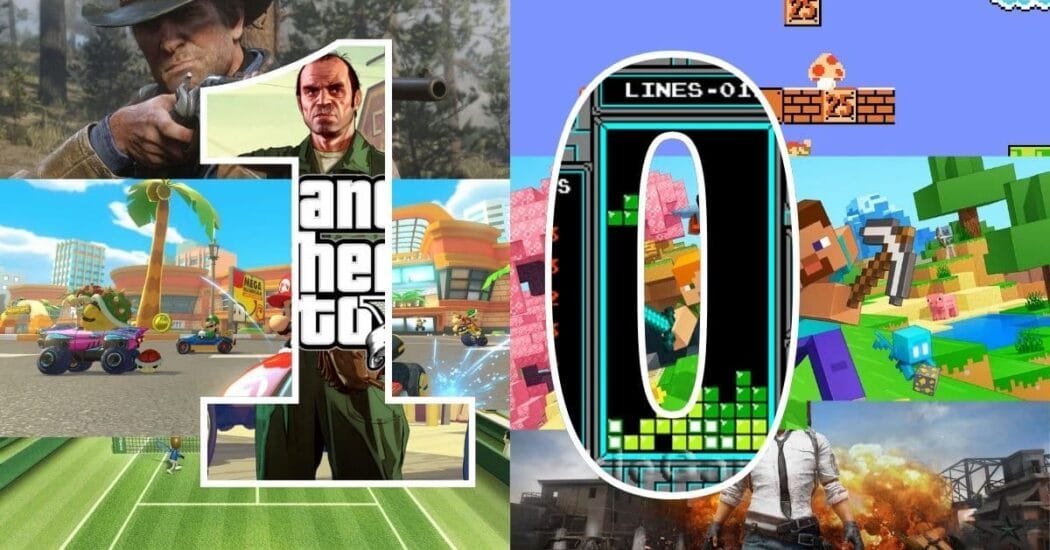 Los 10 videojuegos más vendidos de todos los tiempos