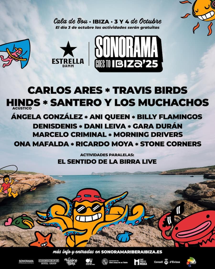 Cartel Final Sonorama Ibiza 2025