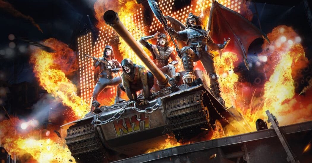 Kiss en ‘World Of Tanks’