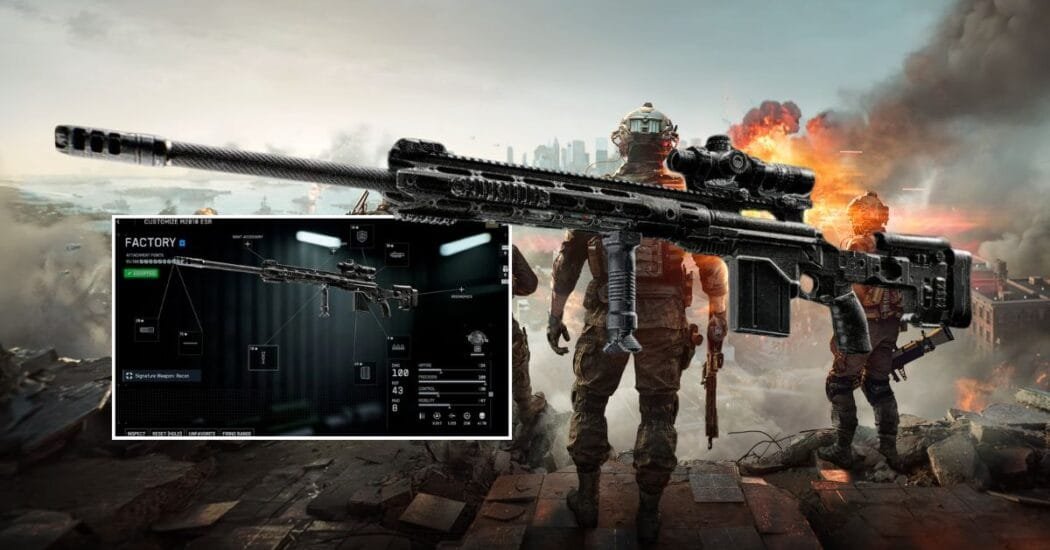 La mejor configuración para el rifle M2010 ESR en BF6