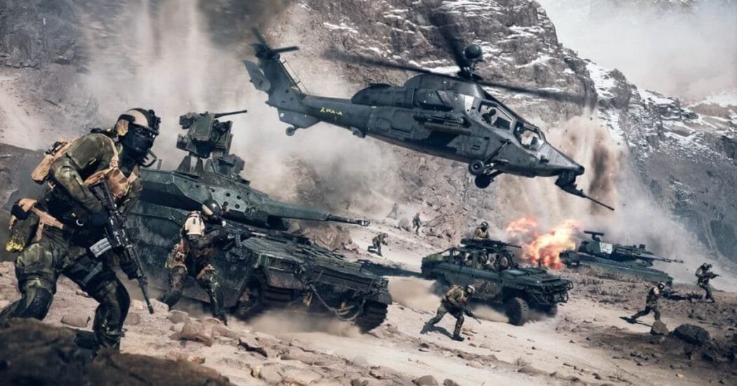 Battlefield 6 Helicótero Tanque