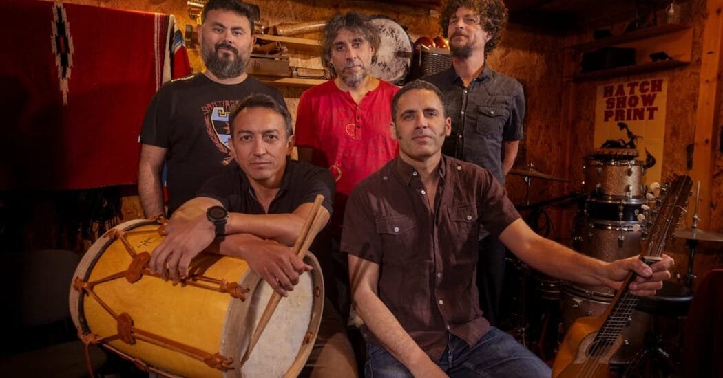 Depedro con Orellana Lucca , Mono Banegas y Martín Bruhn