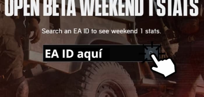 Introduce tu EA ID