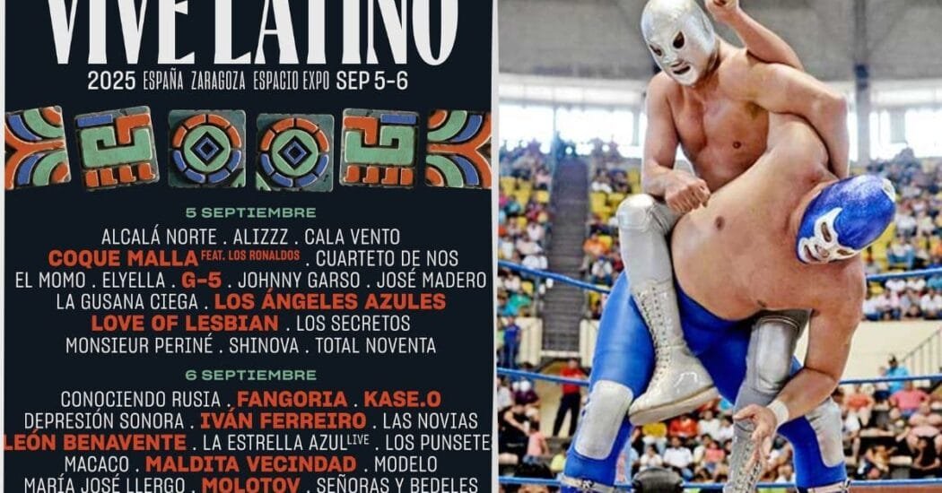 Lucha libre vive latino